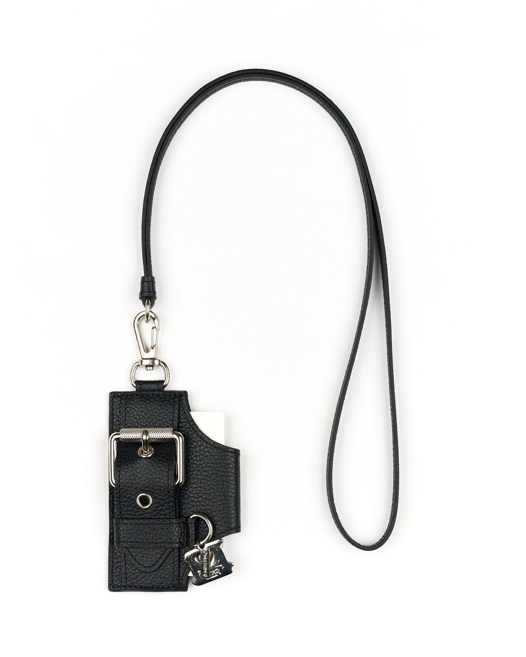 BELTED BRIEF CARD HOLDER(BLACK)